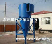CLT/A型旋風除塵器均分吸出式X型及壓入式Y(jié)型,X型,Y型根據(jù)蝸殼旋轉(zhuǎn)方向不同又分N型（左回轉(zhuǎn)）和S型（右回轉(zhuǎn)）定貨時應注明,進口風速為12-27/秒.